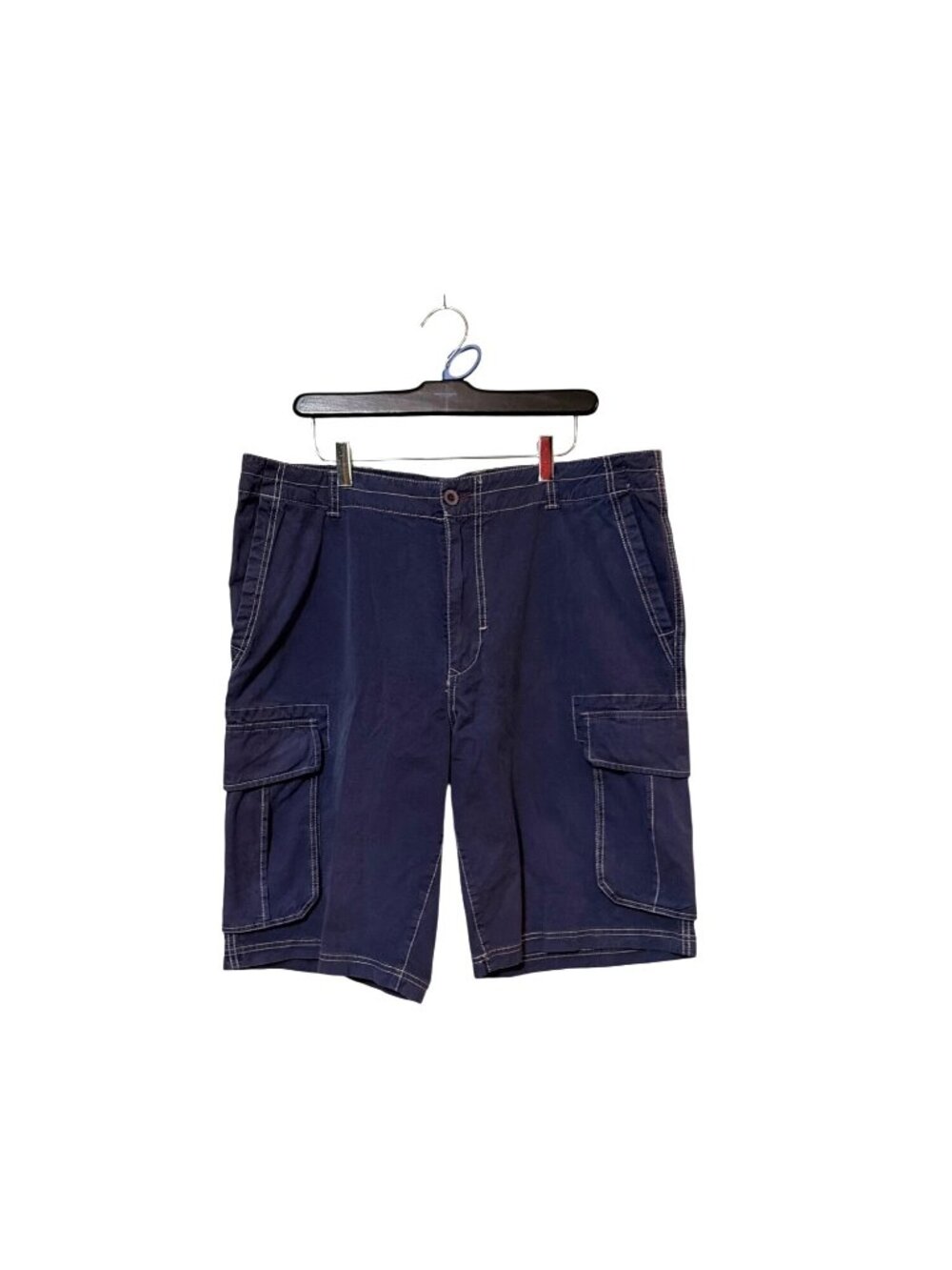 Tommy Bahama Relax Mens Cargo Shorts Navy Size‎ 38 Cotton Blend Outdoor Wear